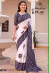 Palak Vol 4 By Kashvi Dull Moss Bandhej Saree 